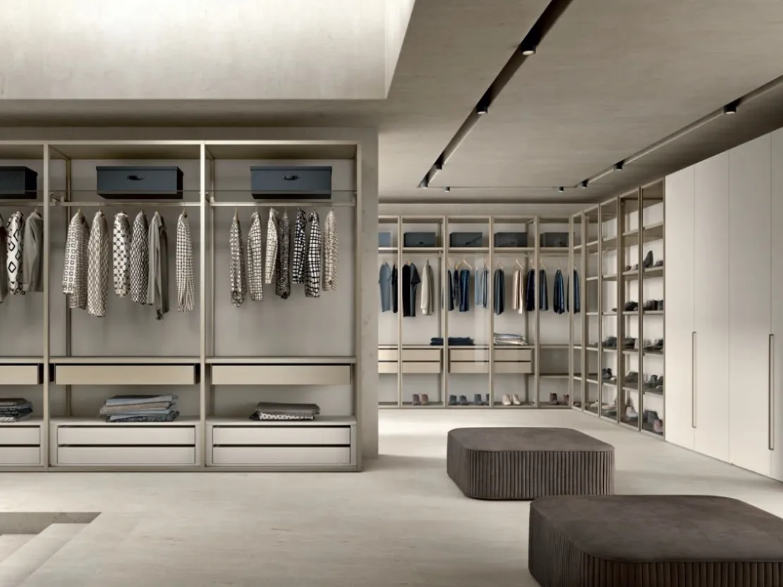 Cabina Armadio Opera GHC055-060 di Abitare Mobilstella