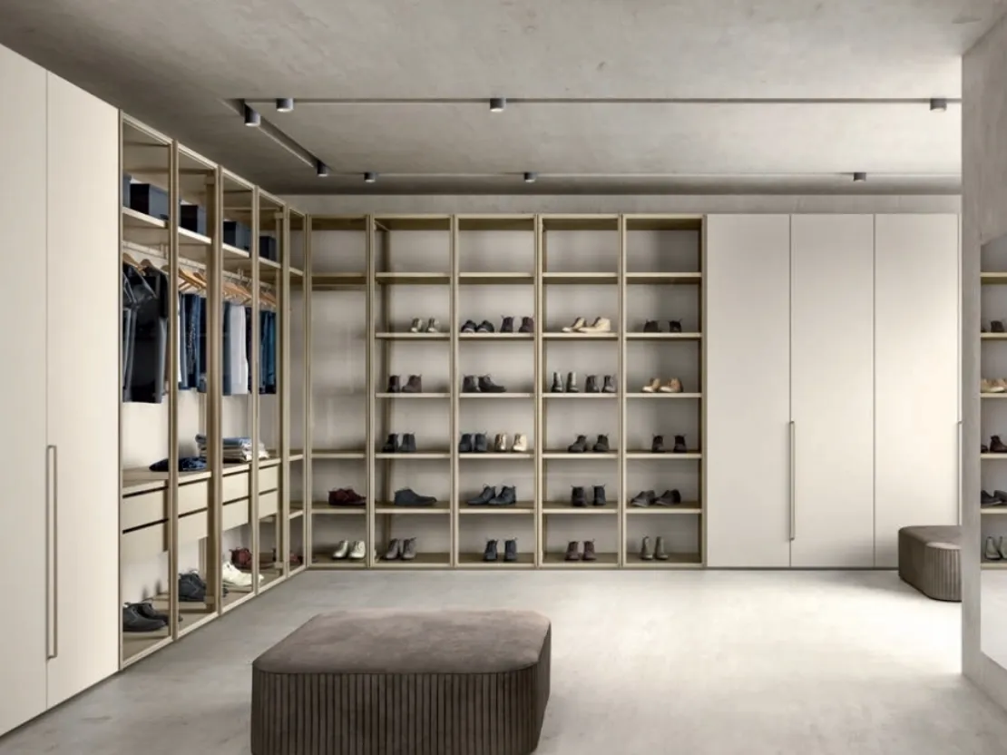 Cabina Armadio Opera GHC055-060 di Abitare Mobilstella