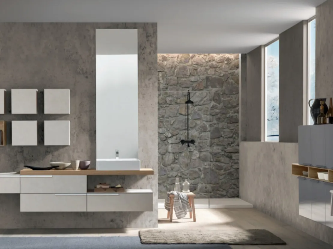 Mobile da Bagno M System C007 di Baxar
