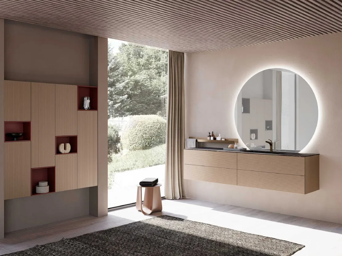 Mobile da Bagno sospeso M System 033 di Baxar