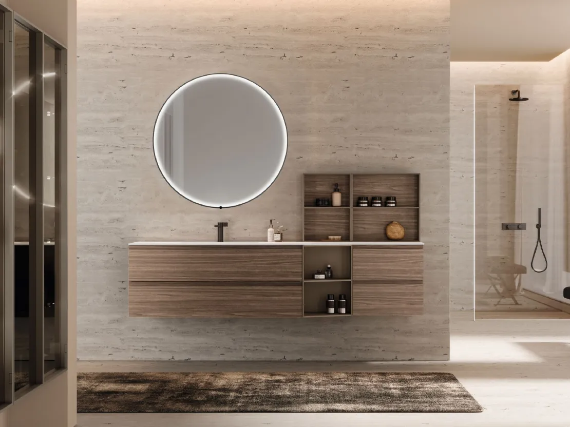 Mobile da Bagno sospeso M1 System 141 di Baxar