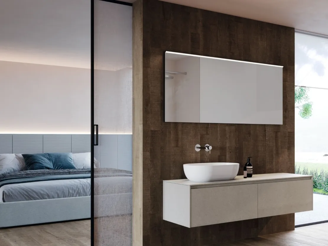 Mobile da Bagno sospeso M2 System 244 di Baxar