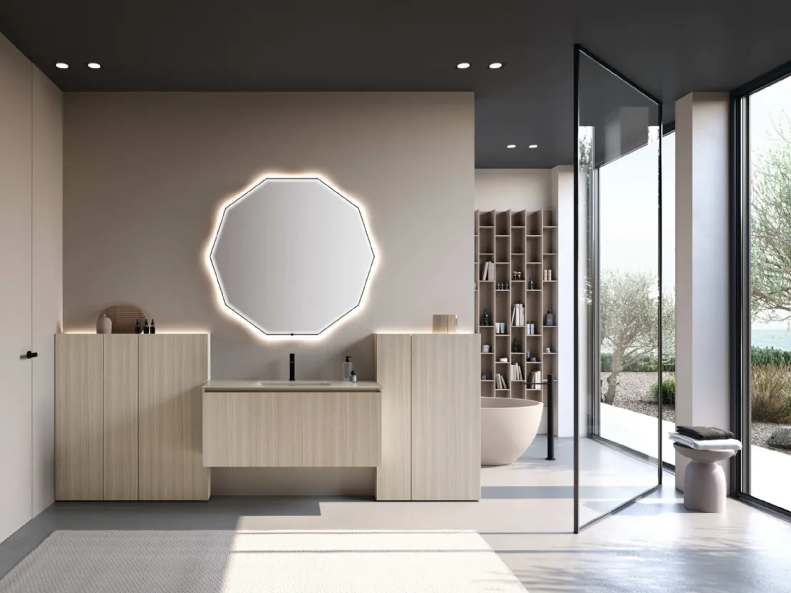 Mobile da Bagno sospeso M3 System 342 di Baxar
