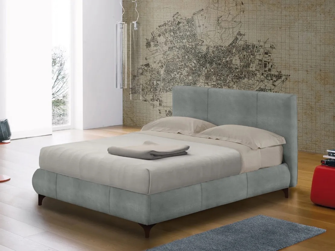 Letto in tessuto imbottito Urban Maxter Due di Altrenotti