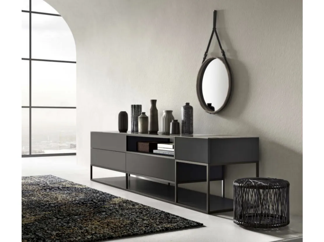 Madia Modulare Contemporanea di Abitare Mobilstella