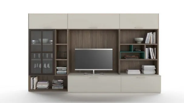 Parete attrezzata African Wood GF5055
