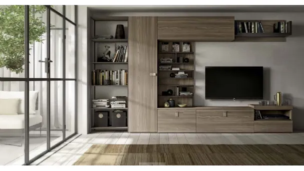 Parete attrezzata Country Wood GF1080