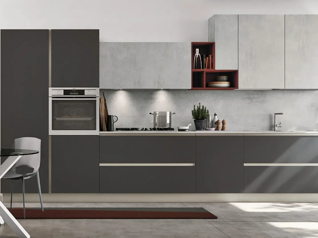 Cucina Moderna Alevé v6 di Stosa