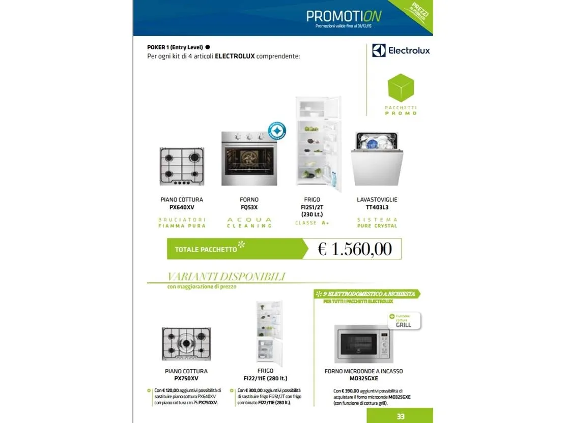 Promozione Siemens di Arredando